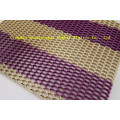 3G PVC Double Color Anti Slip Coil Mat for Hexagon